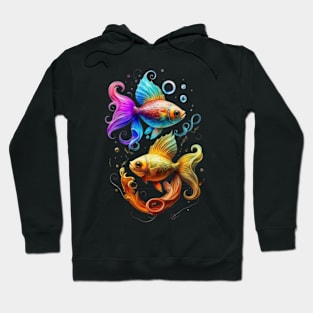 Colored Fish Hoodie